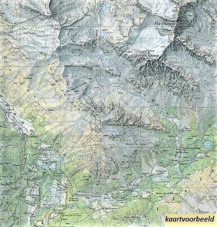 topografische wandelkaart CH-1278  La Rösa [2017] 9783302012780  Bundesamt / Swisstopo LKS 1:25.000 Graubünden  Wandelkaarten Graubünden