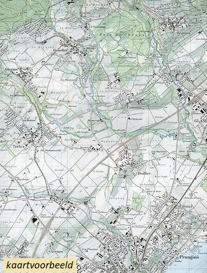 topografische wandelkaart CH-1261  Nyon [2017] * 9783302012612  Bundesamt / Swisstopo LKS 1:25.000 Jura, Vaud  Wandelkaarten Jura, Genève, Vaud