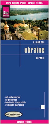 landkaart, wegenkaart Ukraine 1:1.000.000 9783831774265  Reise Know-How WMP Polyart  Landkaarten en wegenkaarten Oekraïne