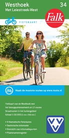 FFK-34 Westhoek België | VVV fietskaart 1:50.000 9789028730526  Falk Fietskaarten met Knooppunten  Fietskaarten Gent, Brugge & westelijk Vlaanderen