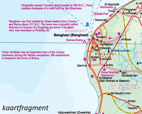 Libya | landkaart, autokaart 1:2.600.000  (waterproof) 9781553413004  ITM   Landkaarten en wegenkaarten Algerije, Tunesië, Libië