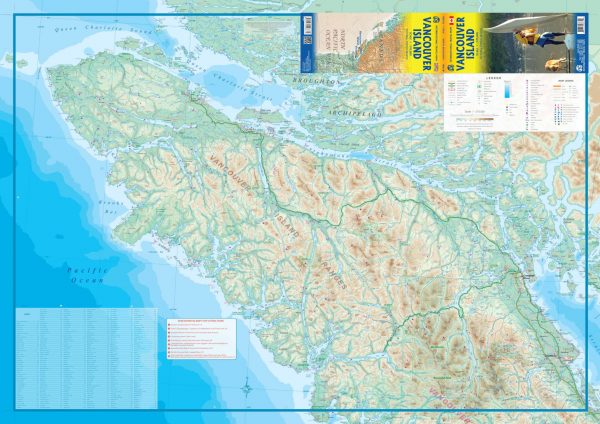 ITM Vancouver Island  | landkaart, autokaart 1:270.000 9781771298711  International Travel Maps   Landkaarten en wegenkaarten Vancouver en British Columbia