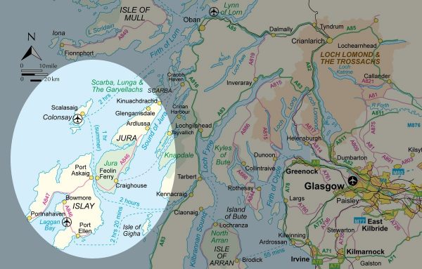 wandelgids Jura, Islay and Colonsay, Walking on 9781852849795  Cicerone Press   Wandelgidsen Skye & the Western Isles