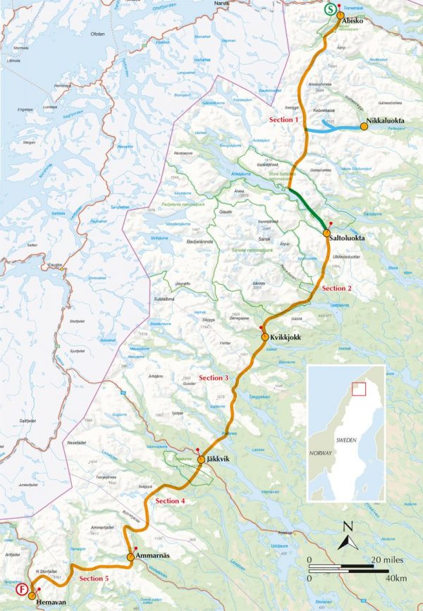 Kungsleden, Trekking the | wandelgids 9781852849825  Cicerone Press   Meerdaagse wandelroutes, Wandelgidsen Zweeds-Lapland (Norrbottens Län)