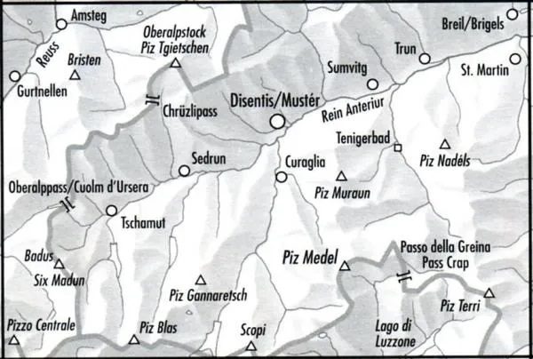 topografische wandelkaart 256T  Muster, Disentis [2020] 9783302302560  Bundesamt / Swisstopo T-serie 1:50.000  Wandelkaarten Graubünden