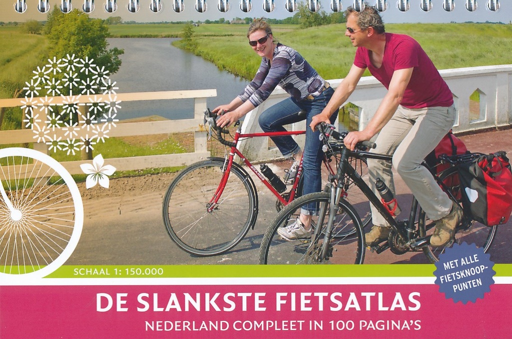 De slankste fietsatlas van Nederland 9789463690362  Buijten & Schipperheijn   Fietskaarten Nederland