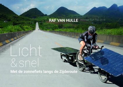 Met de zonnefiets naar de Zijderoute | reisverhaal Raf Van Hulle 9789492419491 Raf Van Hulle Willems   Fietsreisverhalen Azië