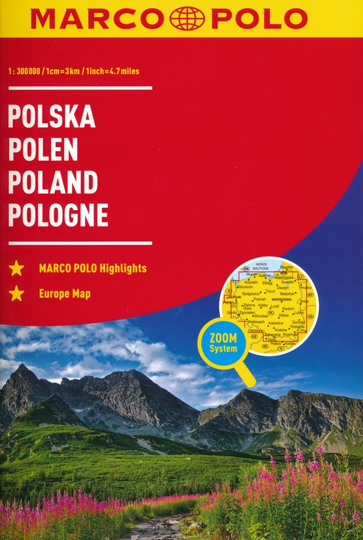 Polen 1/300.000 9783829736879  Marco Polo (D) Wegenatlassen  Wegenatlassen Polen