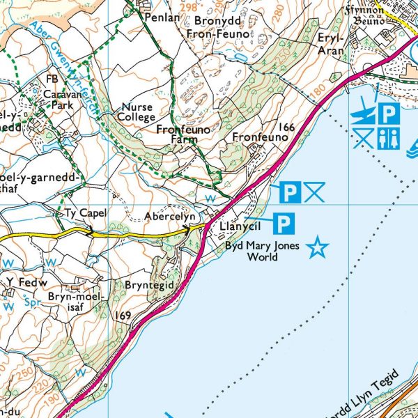 EXP-023  Cadair Idris + Llyn Tegid | wandelkaart 1:25.000 9780319263594  Ordnance Survey Explorer Maps 1:25t.  Wandelkaarten Noord-Wales, Anglesey, Snowdonia
