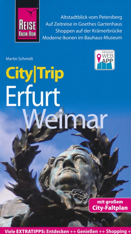 Weimar und Erfurt CityTrip 9783831732951  Reise Know-How City Trip  Reisgidsen Thüringen, Weimar, Rennsteig