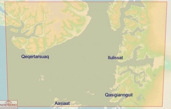 Disko Bay | overzichtskaart 1:250.000 9788799292554  Arctic Sun Maps   Landkaarten en wegenkaarten Groenland
