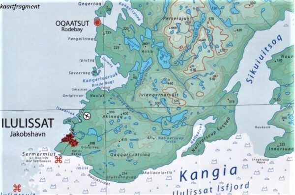 Disko Bay | overzichtskaart 1:250.000 9788799292554  Arctic Sun Maps   Landkaarten en wegenkaarten Groenland