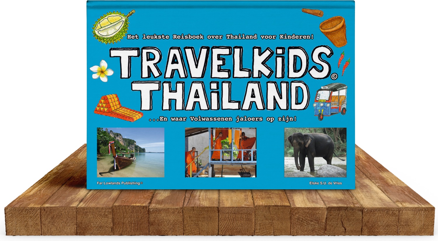TravelKids Thailand 9789081917735  Far Lowlands Publishing   Kinderboeken, Reisgidsen Thailand