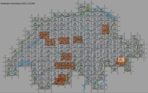 topografische wandelkaart CH-1257  Sankt Moritz [2017] 9783302012575  Bundesamt / Swisstopo LKS 1:25.000 Graubünden  Wandelkaarten Graubünden