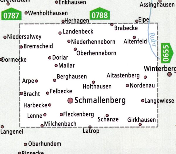 Schmallenberg Sauerland | wandelkaart 1:30.000 9783747304921  Publicpress Wandelkaarten - mit der Sonne  Wandelkaarten Sauerland