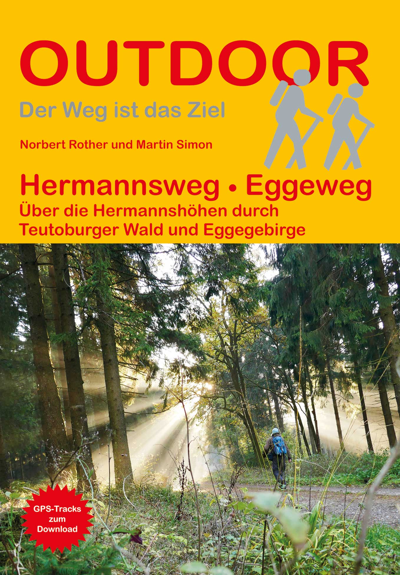Hermannsweg - Eggeweg | wandelgids (Duitstalig) 9783866866218  Conrad Stein Verlag Outdoor - Der Weg ist das Ziel  Meerdaagse wandelroutes, Wandelgidsen Teutoburger Woud & Ostwestfalen