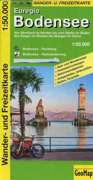 Bodensee 1:50.000 9783933671189  GeoMap   Wandelkaarten Bodenmeer, Schwäbische Alb