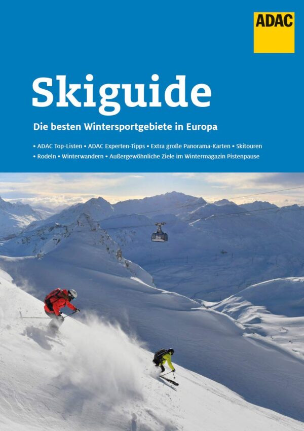 ADAC SkiGuide Ski Atlas 9783956896217  ADAC   Wintersport Zwitserland en Oostenrijk (en Alpen als geheel)