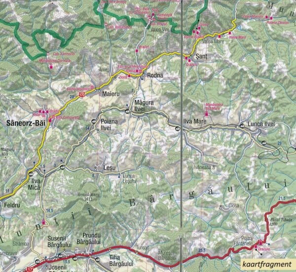 Transylvania (Transsylvanië) 1:250.000 overzichtskaart / wegenkaart 9788361155454  TerraQuest   Landkaarten en wegenkaarten Roemenië, Moldavië