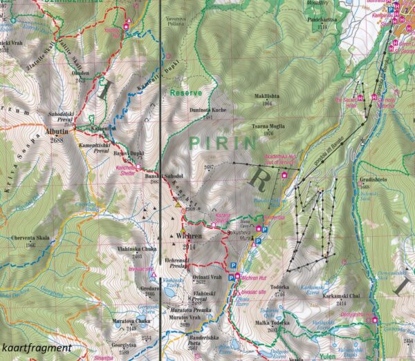 Rila, Pirin 1:80.000 9788361155591  TerraQuest   Wandelkaarten Bulgarije