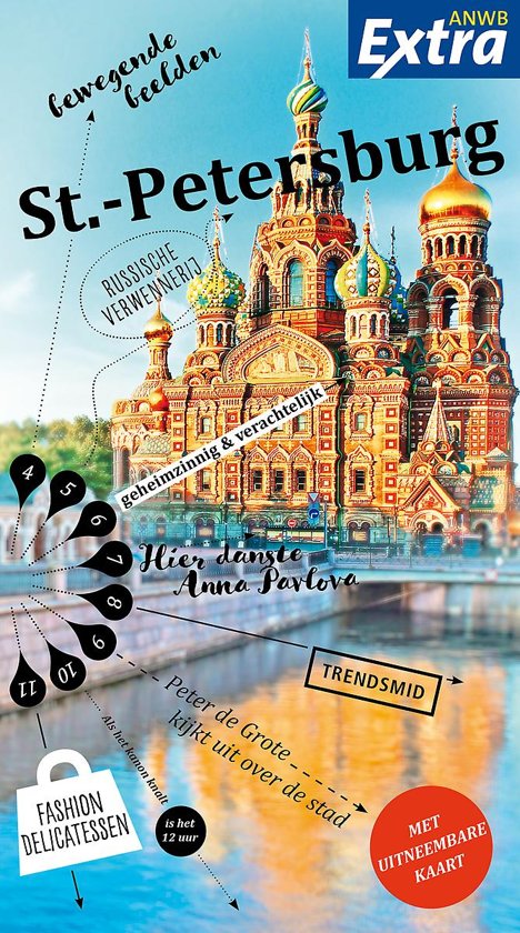 ANWB Extra reisgids St.Petersburg 9789018045357  ANWB ANWB Extra reisgidsjes  Reisgidsen Sint Petersburg