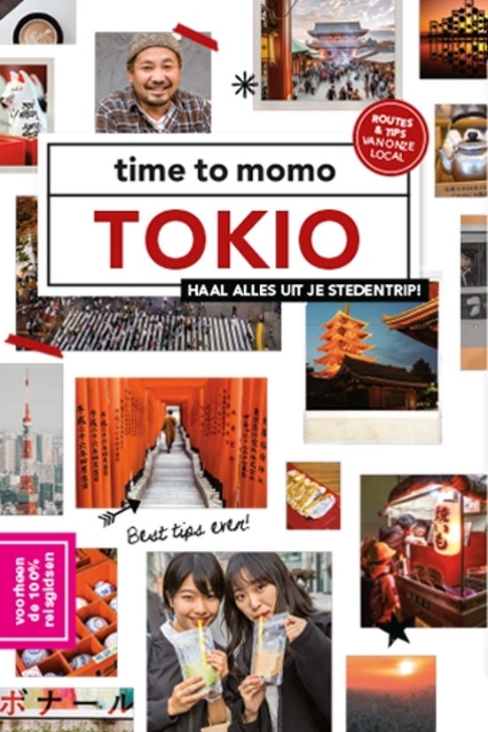 Time to Momo Tokio (100%) 9789057679407  Mo'Media Time to Momo  Reisgidsen Japan