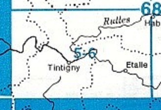 NGI-68/5-6  Tintigny-Etalle | topografische wandelkaart 1:20.000 9789462353107  NGI Belgie 1:20.000/25.000  Wandelkaarten Wallonië (Ardennen)