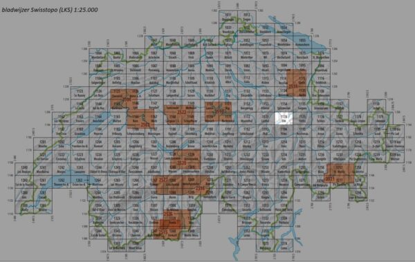 topografische wandelkaart CH-1174  Elm [2021] 9783302011745  Bundesamt / Swisstopo LKS 1:25.000 Midden/Oost-Zw.  Wandelkaarten Midden- en Oost-Zwitserland