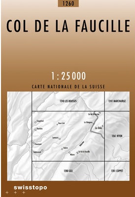 topografische wandelkaart CH-1260 Col de la Faucille [2006] 9783302012605  Bundesamt / Swisstopo LKS 1:25.000 Jura, Vaud  Wandelkaarten Jura, Genève, Vaud