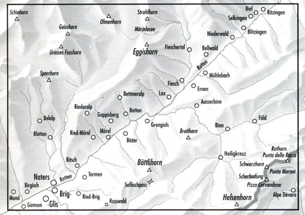 topografische wandelkaart CH-2516  Aletschgebiet [2020] (Zusammensetzung) 9783302025162  Bundesamt / Swisstopo LKS 1:25.000 Wallis  Wandelkaarten Oberwallis