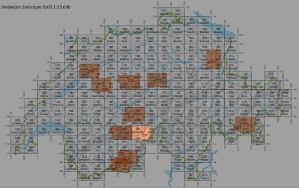 topografische wandelkaart CH-2516  Aletschgebiet [2020] (Zusammensetzung) 9783302025162  Bundesamt / Swisstopo LKS 1:25.000 Wallis  Wandelkaarten Oberwallis