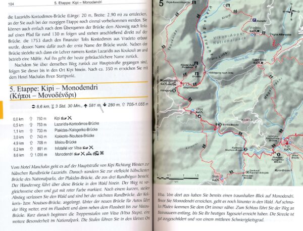 Zagoria Trek | wandelgids (Duitstalig) 9783866866102  Conrad Stein Verlag Outdoor - Der Weg ist das Ziel  Meerdaagse wandelroutes, Wandelgidsen Noord-Griekenland