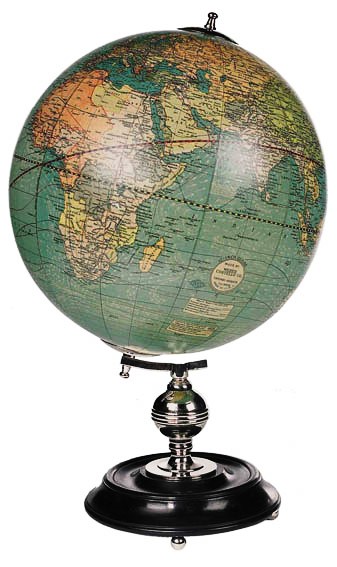 Haarvaten Missionaris Stiptheid Globe Wereld als geheel - Reisboekhandel De Noorderzon