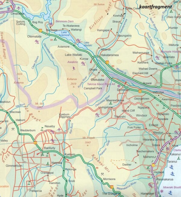 ITM New Zealand | landkaart, autokaart 1:900.000 9781771295697  International Travel Maps   Landkaarten en wegenkaarten Nieuw Zeeland