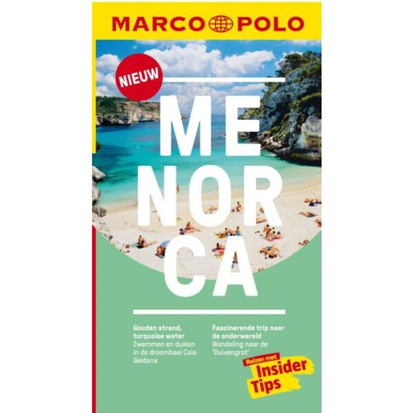 Marco Polo reisgids Menorca 9783829758413  Marco Polo NL   Reisgidsen Menorca