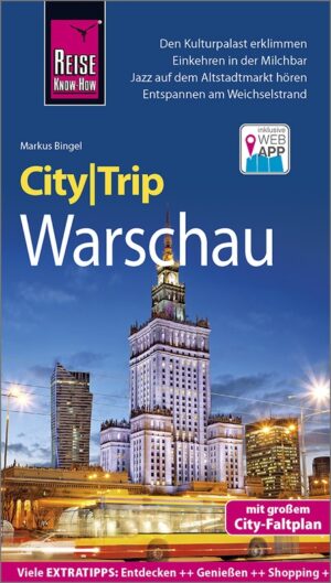 Warschau - CityTrip 9783831731268  Reise Know-How Verlag City Trip  Reisgidsen Warschau en Midden-Polen
