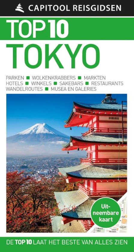 Capitool Top 10 Tokyo 9789000371129  Unieboek Capitool Top 10  Reisgidsen Tokyo