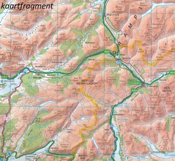 RM-2 Western Scotland, wegenkaart West-Schotland 9780319263747  Ordnance Survey Road Map 1:250.000  Landkaarten en wegenkaarten de Schotse Hooglanden (ten noorden van Glasgow / Edinburgh), Skye & the Western Isles