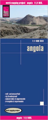 landkaart, wegenkaart Angola 1:1.400.000 9783831773145  Reise Know-How Verlag WMP Polyart  Landkaarten en wegenkaarten Angola, Zimbabwe, Zambia, Mozambique, Malawi