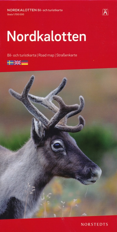Nordkalotten 1:700.000 9789113084220  Kartförlaget - Lantmäteriet Bil- och Turistkarta  Landkaarten en wegenkaarten Lapland