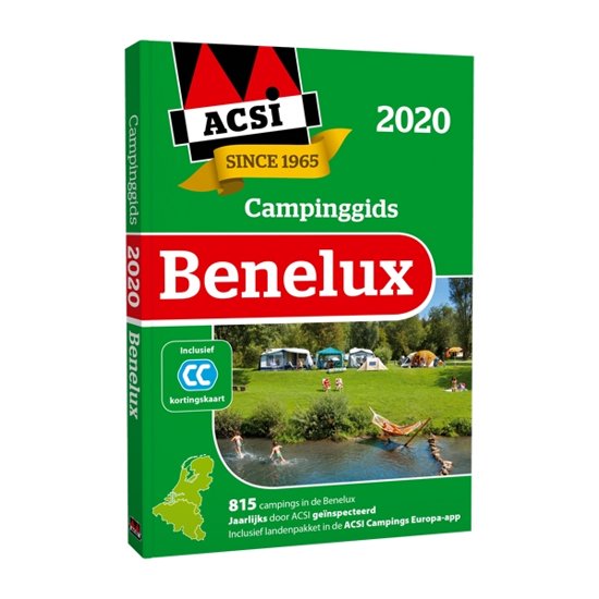 ACSI campinggids Benelux 2020 9789492023865  ACSI   Campinggidsen Benelux