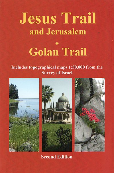 Hiking the Jesus Trail & Golan Trail | wandelgids 9789654205757  Village To Village Press   Meerdaagse wandelroutes, Wandelgidsen Israël, Palestina