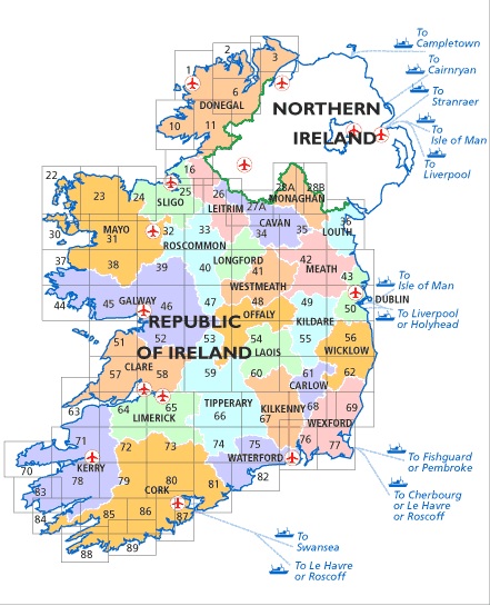 DM-51 (part of County Clare) | wandelkaart 9781908852526  Ordnance Survey Ireland Discovery Maps 1:50.000  Wandelkaarten Munster, Cork & Kerry