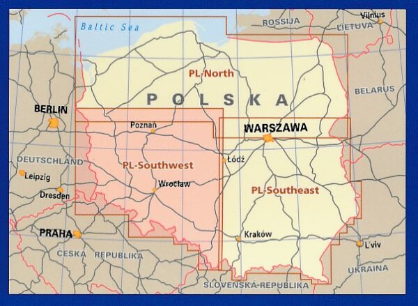 Polen, Zuidwest- | landkaart, wegenkaart 1:360.000 9783831773619  Reise Know-How Verlag WMP, World Mapping Project  Landkaarten en wegenkaarten Krakau, Poolse Tatra, Zuid-Polen