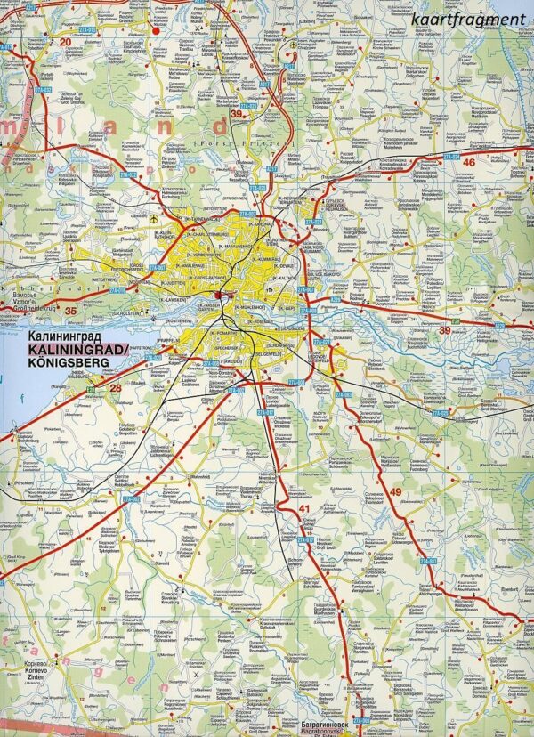 RS 001 Nördliches Ostpreussen 1:200.000 9783931103743  Höfer Verlag   Landkaarten en wegenkaarten Kaliningrad (Königsberg)