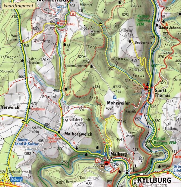 Vulkaneifel/Schneifel 1:50.000 9783959650106  GeoMap Wandelkaarten Eifel  Wandelkaarten Eifel