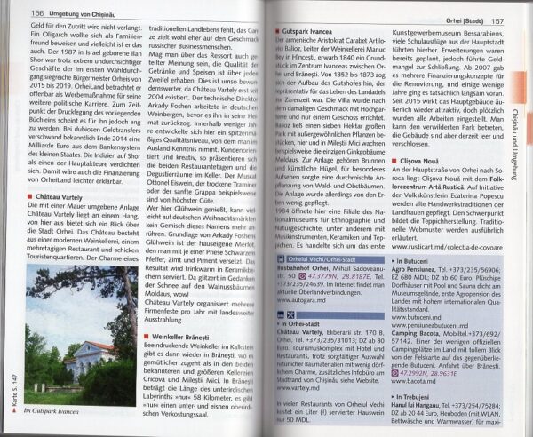 Moldova (Moldavië) | reisgids 9783897944558  Trescher Verlag   Reisgidsen Roemenië, Moldavië