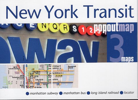 New York Transit pop out map | stadsplattegrondje in zakformaat 9781910218662  Grantham Book Services PopOut Maps  Stadsplattegronden New York, Pennsylvania, Washington DC