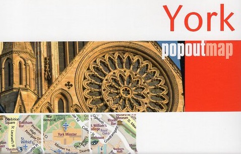 York pop out map | stadsplattegrondje in zakformaat 9781913052003  Grantham Book Services PopOut Maps  Stadsplattegronden Noordoost-Engeland