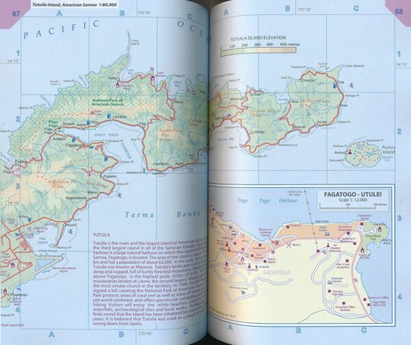 ITM Polynesische eilanden atlas 9781771296144  International Travel Maps   Landkaarten en wegenkaarten, Wegenatlassen Pacifische Oceaan (Pacific)